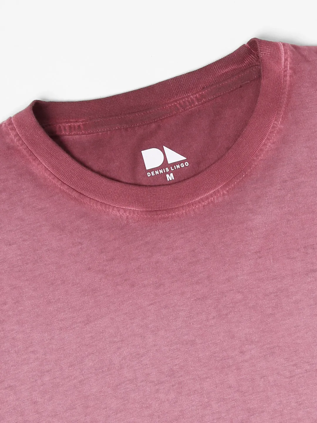 Men's Maroon Crew Neck Full Sleeves Tshirt